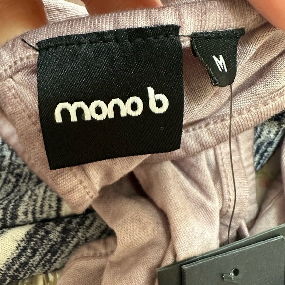 Mono B open back overlay flowy muscle tank - Picture 8 of 8